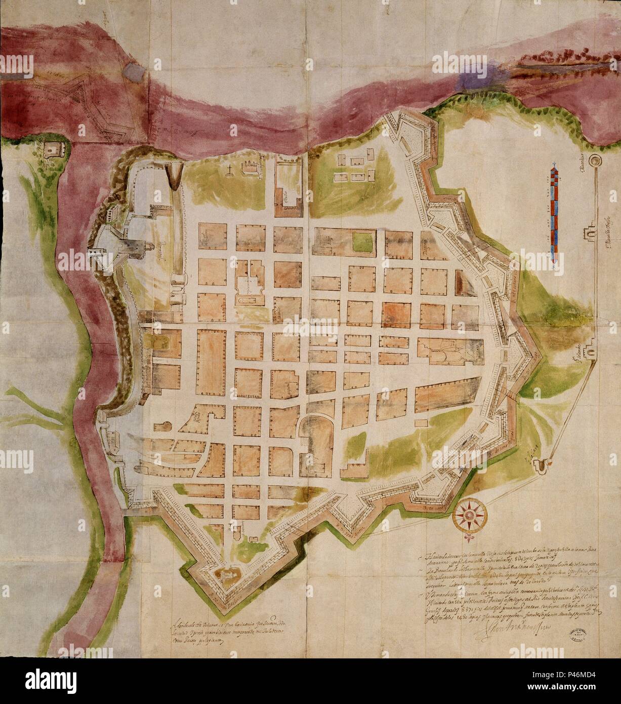 Plano De La Ciudad De Santo Domingo En 1608 Ubicacion Archivo De