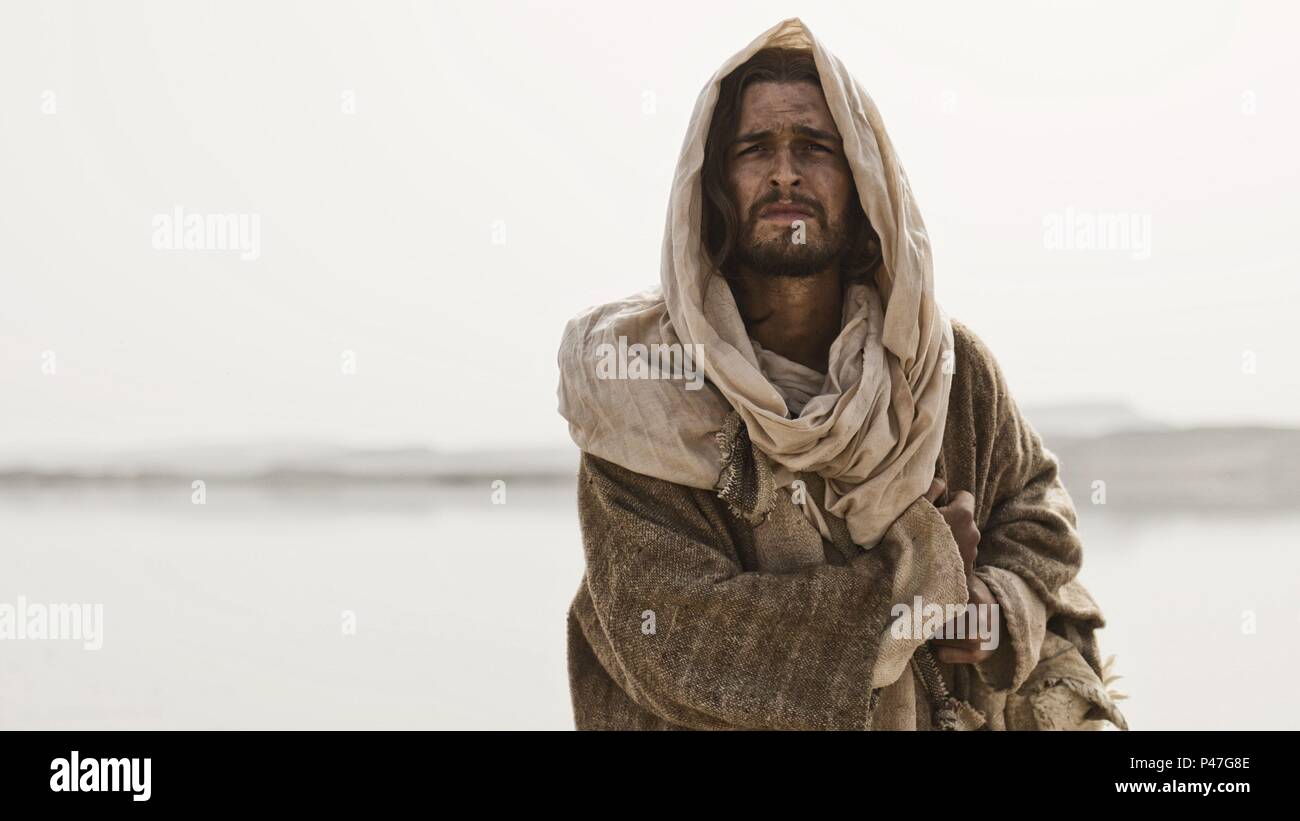 El título de la película original: la Biblia. Título en inglés: LA BIBLIA. El director de cine: Tony Mitchell. Año: 2013. Estrellas: DIOGO Morgado. Crédito: History Channel / Álbum Foto de stock