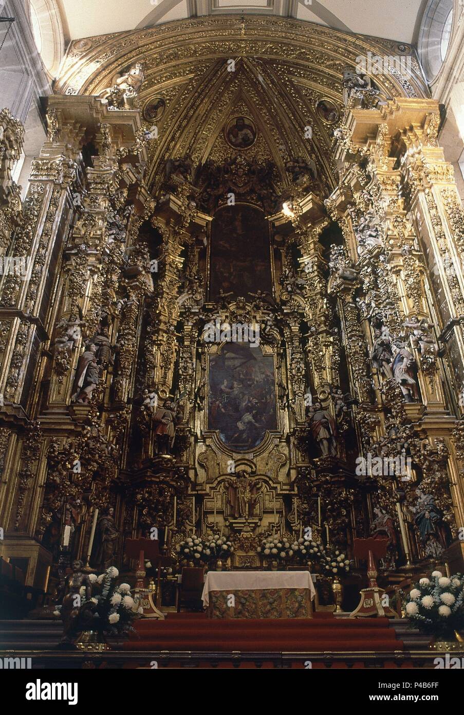 CAPILLA O ALTAR DE LOS REYES171825 retablo churrigueresco. Autor