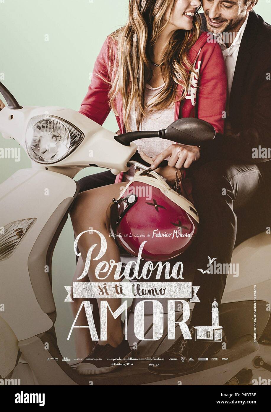 El título de la película original: Perdona si te llamo AMOR. Título en  inglés: Perdona si te llamo AMOR. El director de cine: Joaquín Llamas. Año:  2014. Crédito: Telecinco Cinema / Álbum