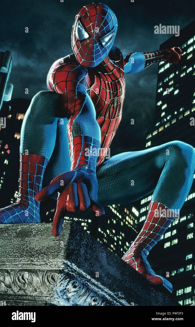 El título de la película original: spider-man. Título en inglés: spider-man.  El director de cine: Sam Raimi. Año: 2002. Crédito: Columbia  Pictures/Marvel Entertainment / Álbum Fotografía de stock - Alamy
