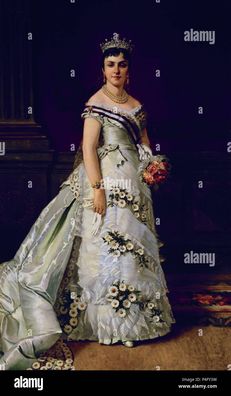 Maria de las mercedes de borbon fotografías e imágenes de alta