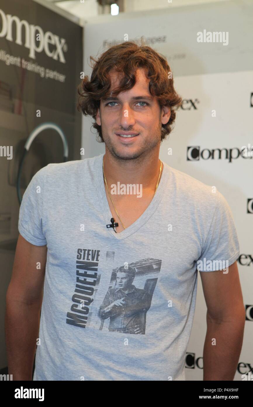 Feliciano López, tenista Fotografía de stock - Alamy