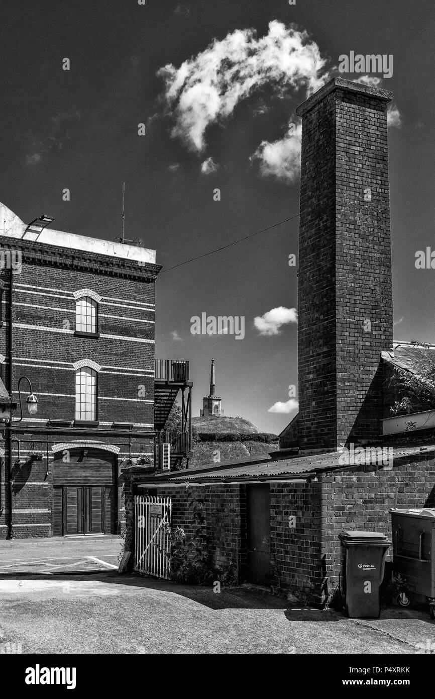 Antiguo edificio ferroviario y almacén, Canterbury East Station, Dane