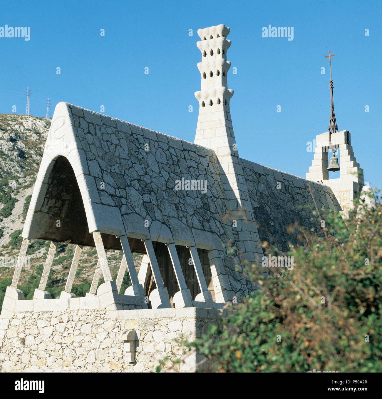 Antoni Gaudí (1852-1926). El arquitecto catalán. Bodega Güell (1895