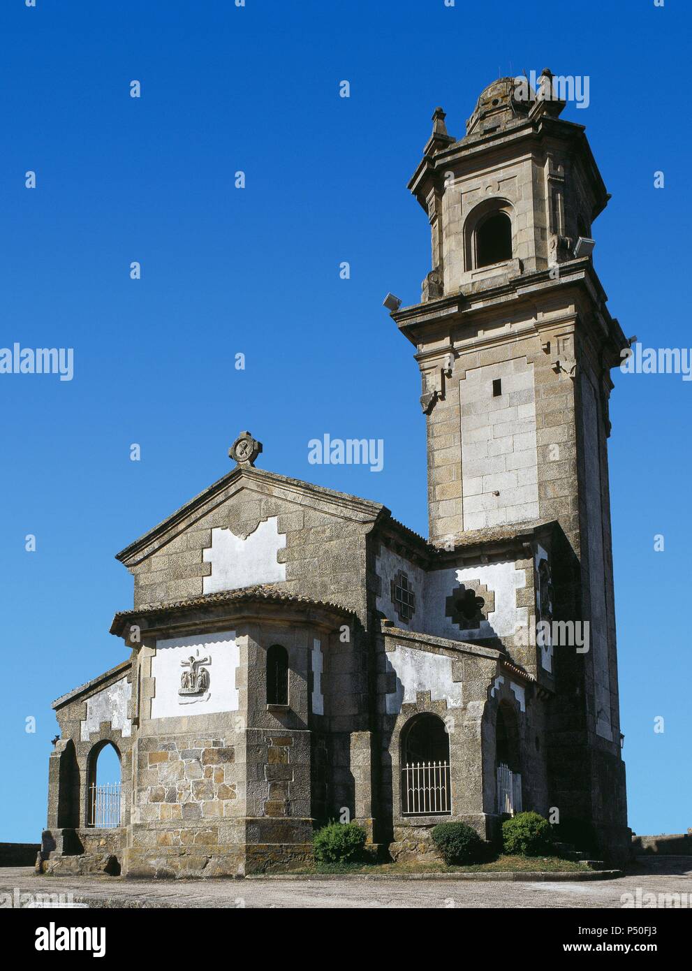 España. Vigo. Santuario de Nuestra Señora de la guía. Construida en