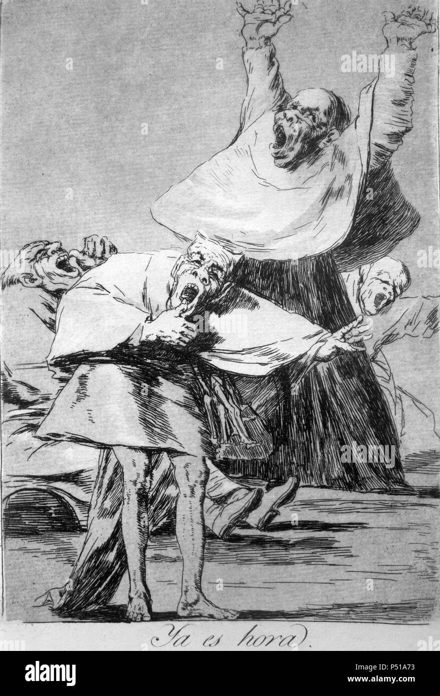 El pintor francisco de goya Imágenes de stock en blanco y negro Alamy