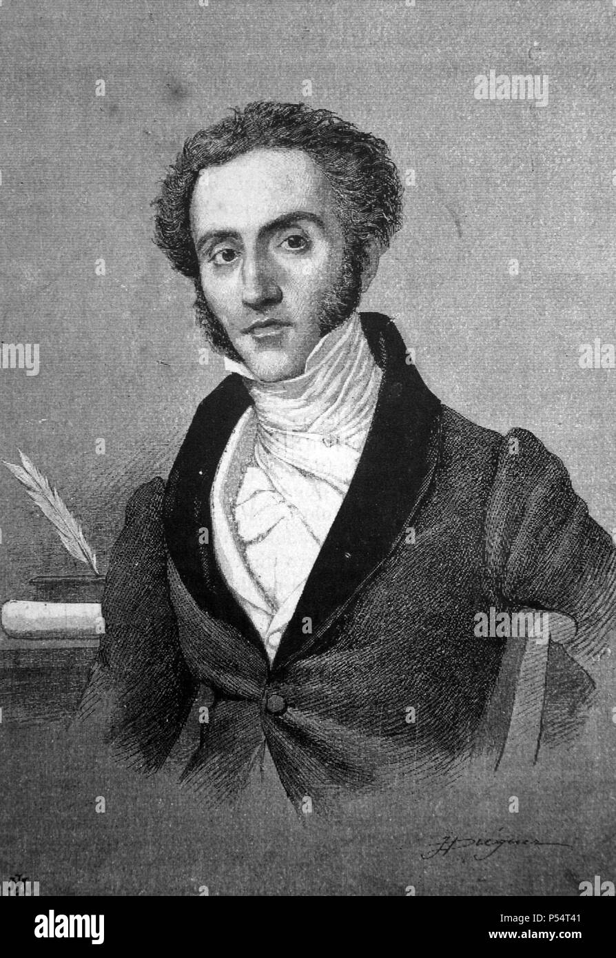 José Melchor Gomis y Colomer (1791-1836), compositor romántico español  Fotografía de stock - Alamy