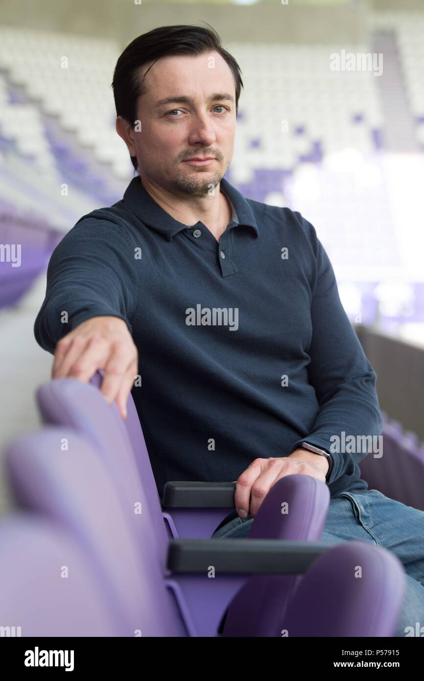 Aue Alemania El 14 De Junio De 2018 El Nuevo Entrenador