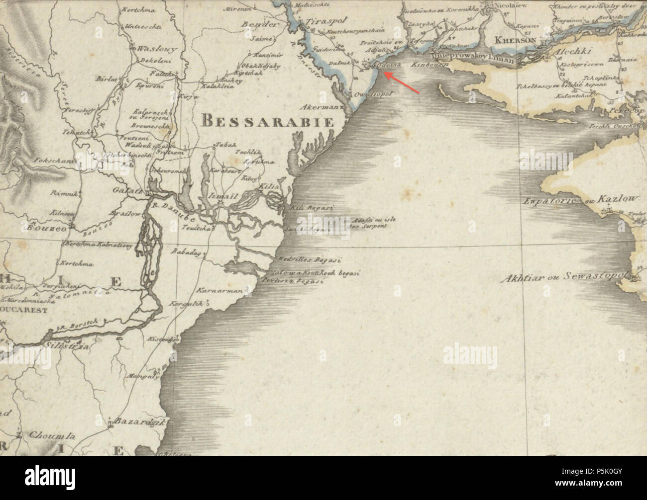 27 1809 Odessa Detalle de mapa del imperio ruso por Depot Imperial des Cartes BPL 14682 27 1809 Odessa Detalle de mapa del imperio ruso por Depot Imperial des Cartes BPL 14682