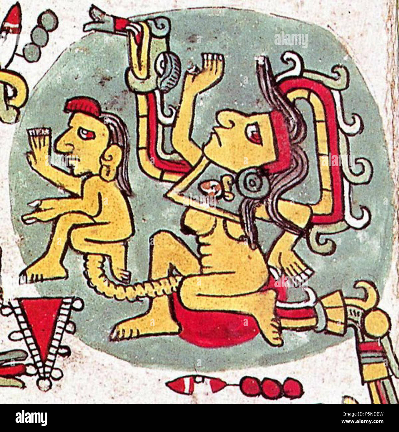 Pintura azteca fotografías e imágenes de alta resolución - Alamy