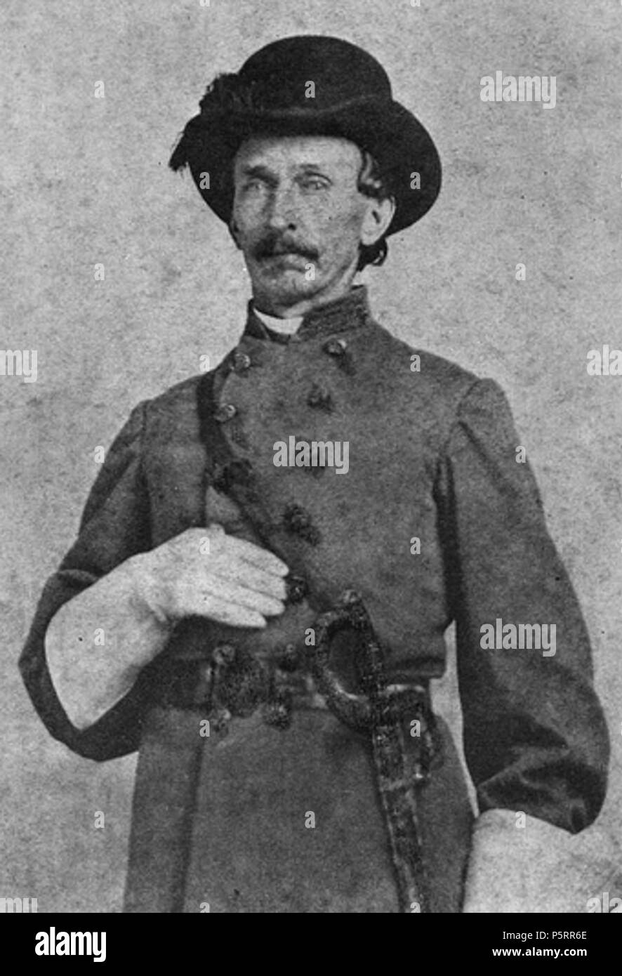 N/A. Inglés: Retrato del Capitán Confederado John Jackson Dickison, adoptado en 1864. 8 de junio de 2011, 19:06 (UTC). 269 desconocido capitán John J. Dickison Foto de stock