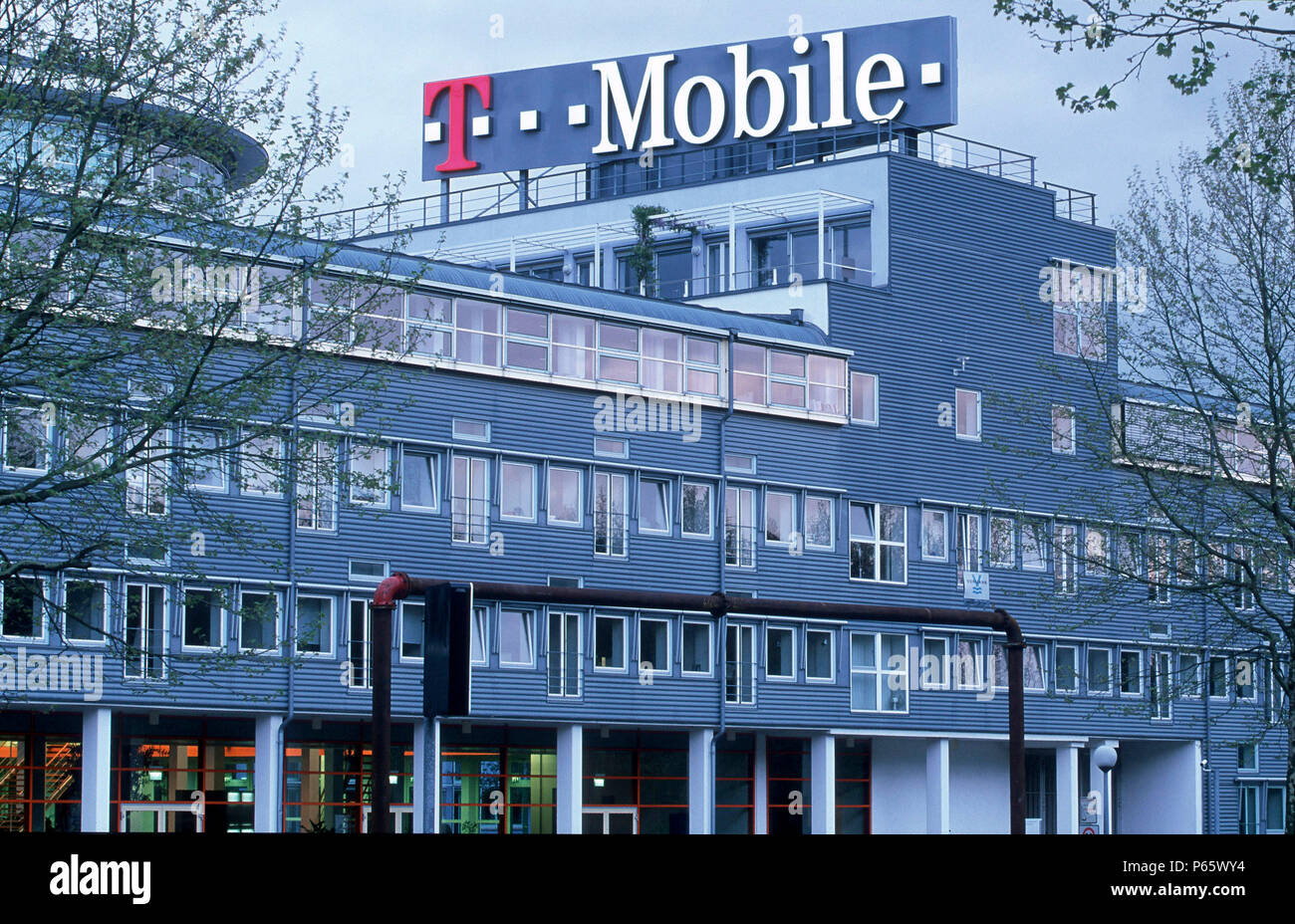 La sede de T-Mobile en Bonn, Alemania Foto de stock