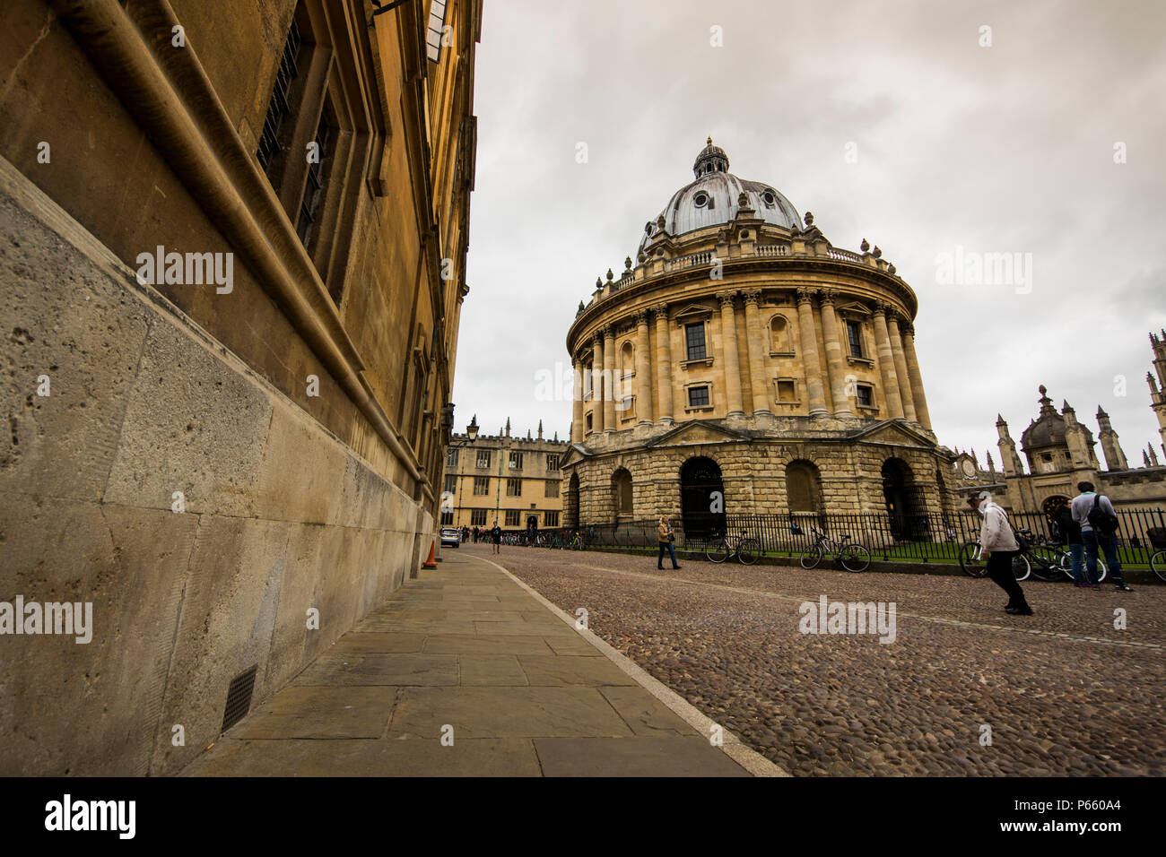 Radcliffe Camera, Universidad de Oxford Foto de stock