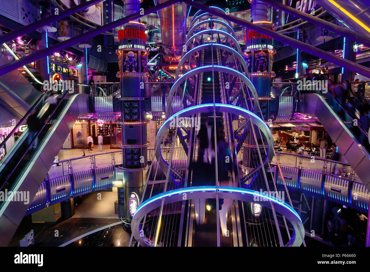 Sega World, Piccadilly, Londres, Reino Unido. Foto de stock