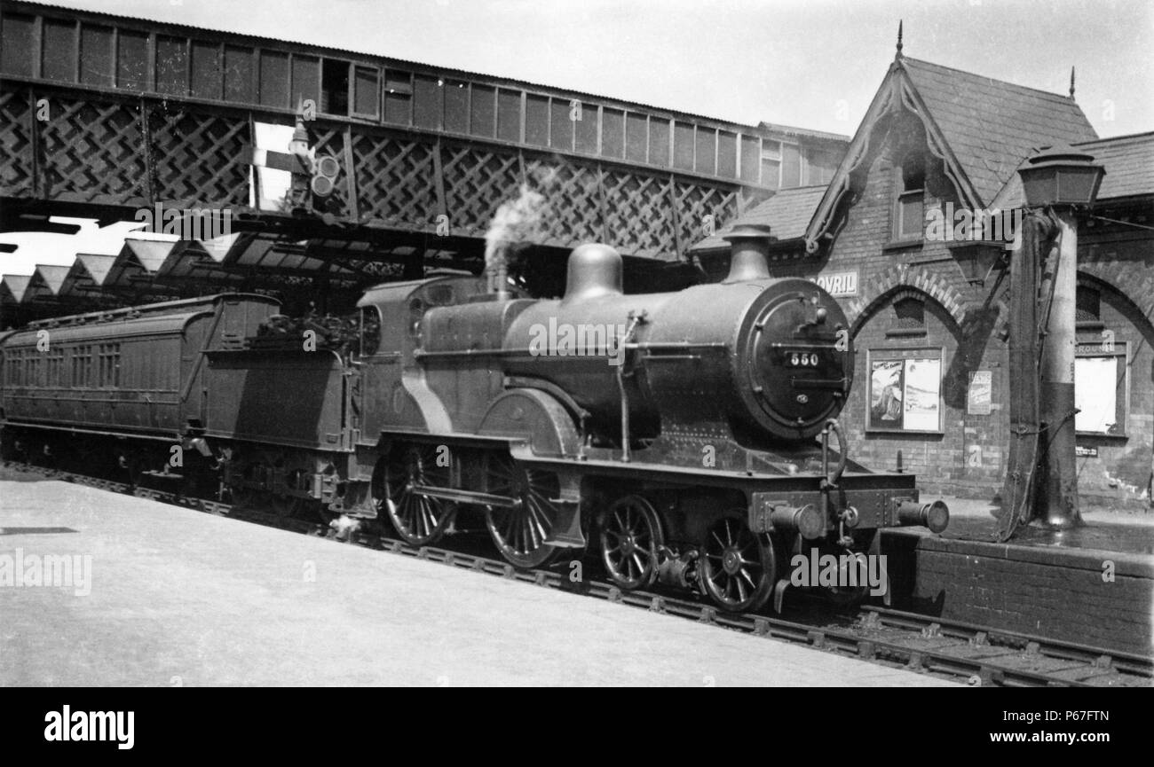 Antiguo ferrocarril midland Imágenes de stock en blanco y negro - Alamy