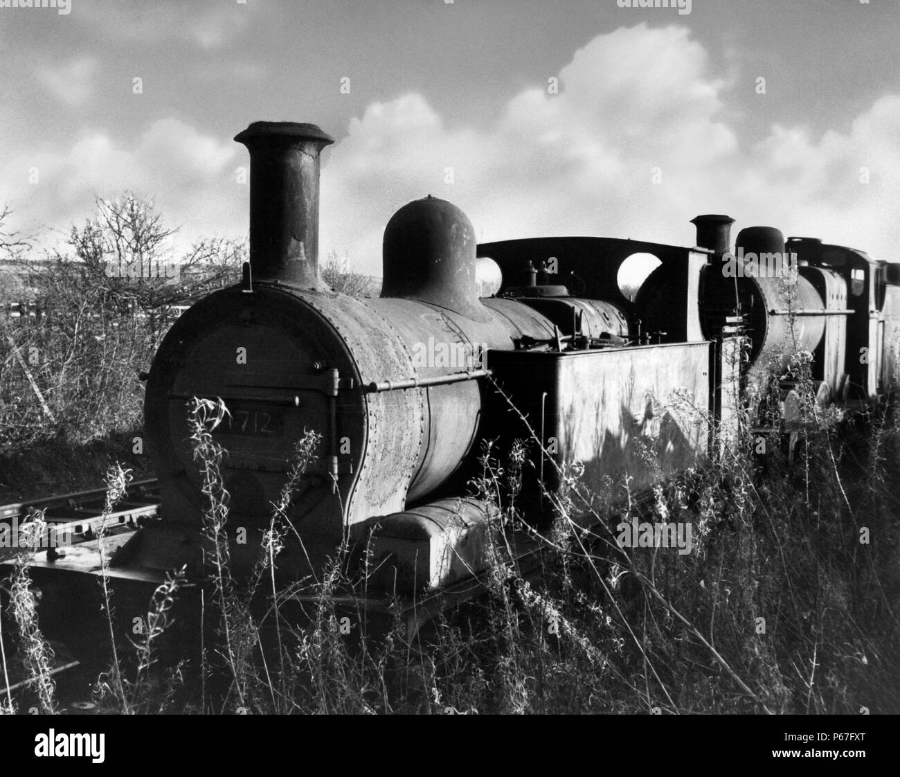 Ferrocarril de midland Imágenes de stock en blanco y negro - Alamy