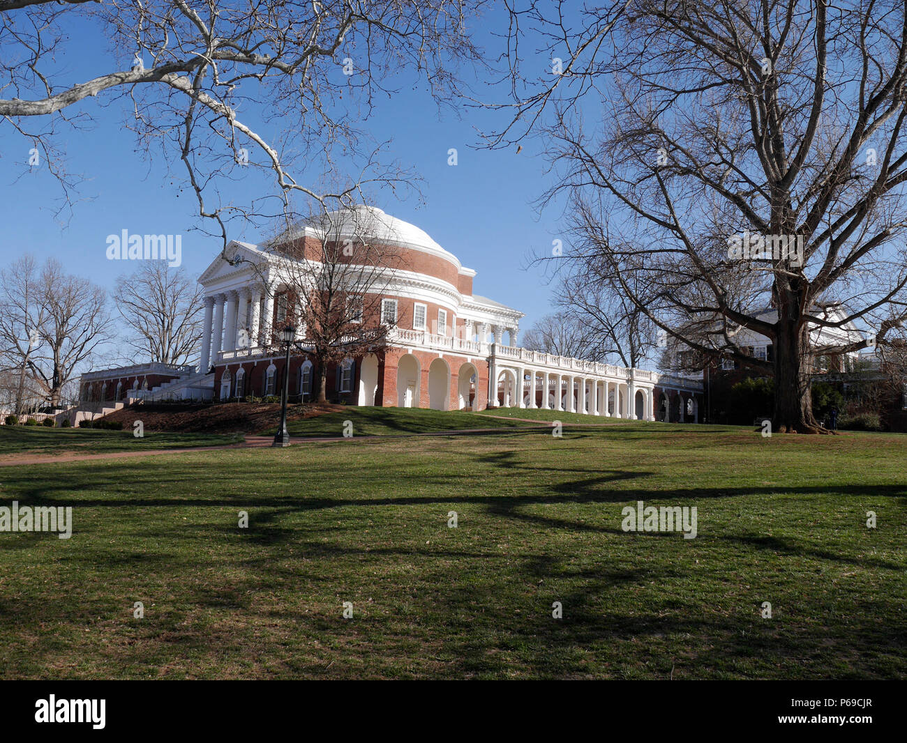 La Universidad de Virginia en Charlottesville, VA Foto de stock