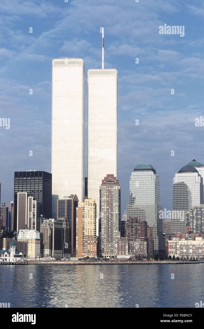 Las Torres Gemelas (World Trade Center) de Nueva York Fotografía de stock -  Alamy