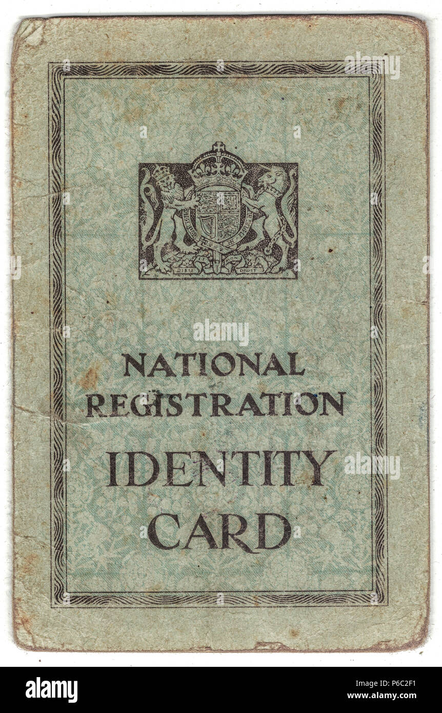 National identity card uk fotografías e imágenes de alta resolución Alamy