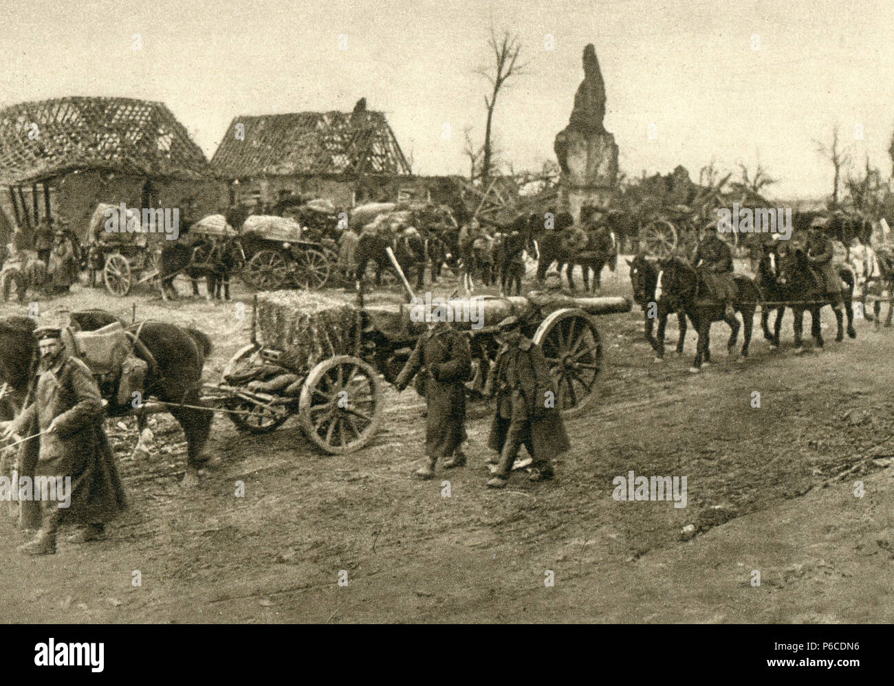 La artillería, la I Guerra Mundial, ww1, la primera guerra mundial, la primera guerra mundial