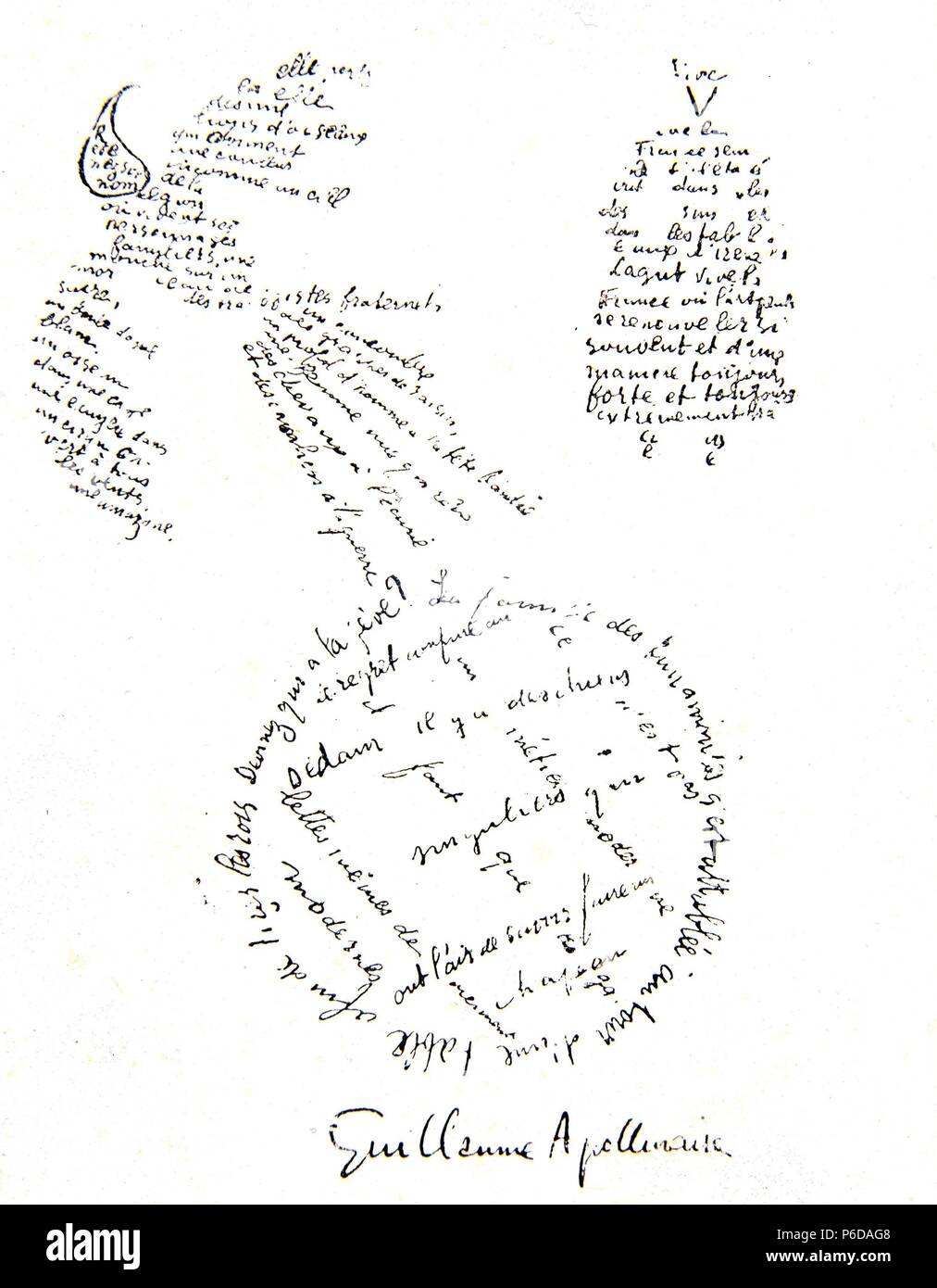 APOLLINAIRE, Guillaume. ESCRITOR YPOETA FRANCES. ROMA 18801918. POEMA