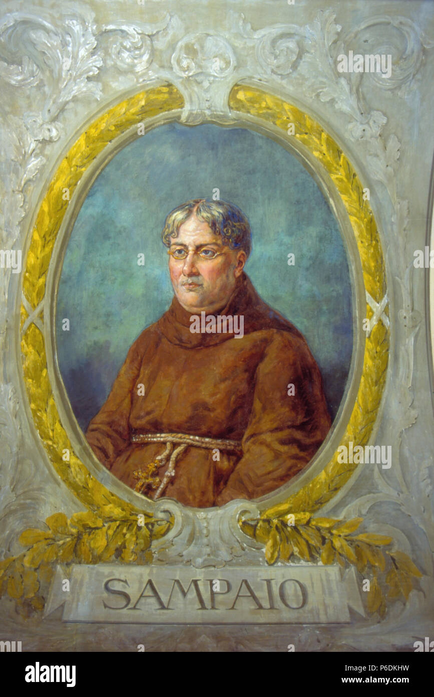 . Retrato ¿Frei Francisco de Santa Teresa Sampaio . Português Obra que integra o acervo do . Retrato ¿Frei Francisco de Santa Teresa Sampaio . Português Obra que integra o acervo do