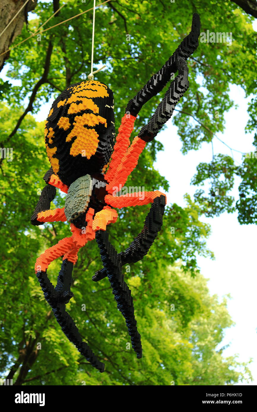 araña de lego