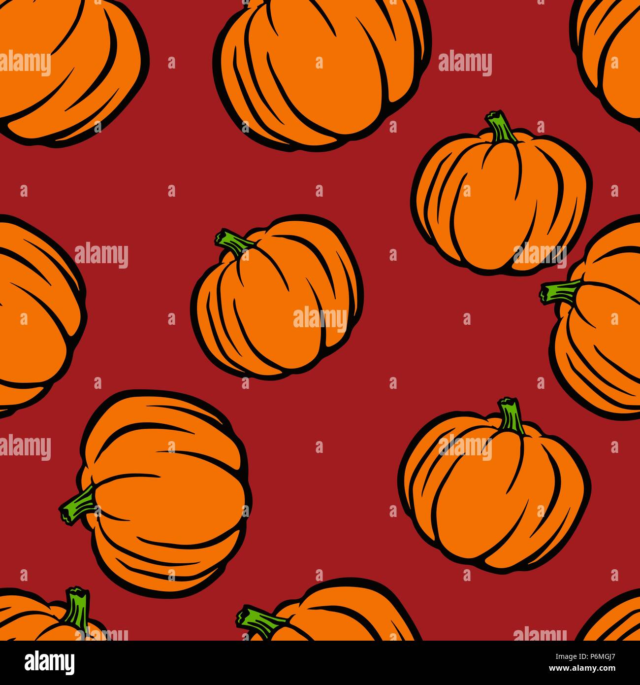 Calabazas patrón sin fisuras. Ilustración vectorial. Fondos de pantalla de alimentos a partir de vegetales. Fondo rojo Imagen Vector de stock - Alamy Calabazas patrón sin fisuras. Ilustración vectorial. Fondos de pantalla de alimentos a partir de vegetales. Fondo rojo Imagen Vector de stock - Alamy
