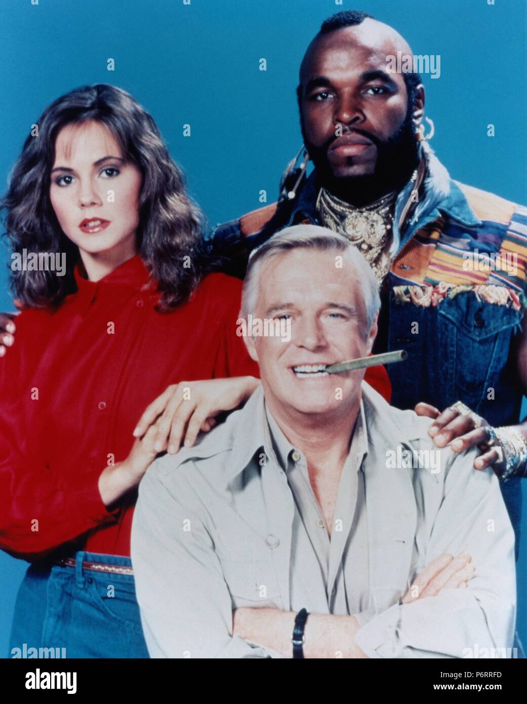 El Equipo A Tv Series 19 1987 Ee Uu Creada Por Stephen J Cannell Y Frank Lupo Melinda Culea George Peppard Sr T Fotografia De Stock Alamy