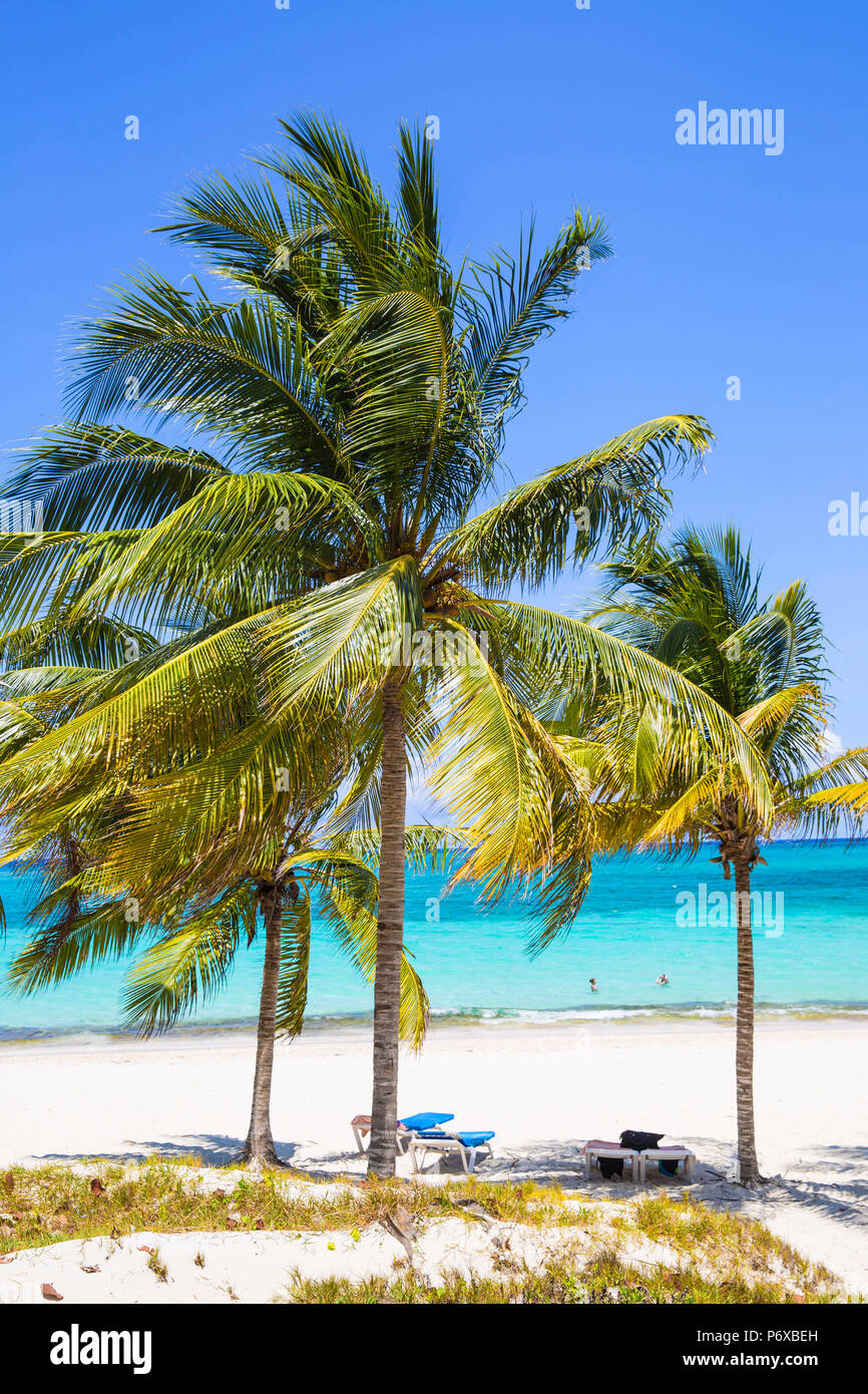 Cuba, la provincia de Holguín, Playa Esmeralda Foto de stock