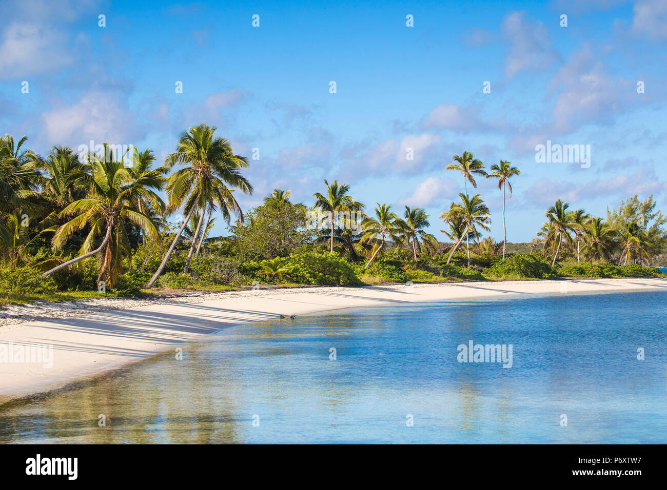 Las Bahamas, Las Islas Ábaco, Elbow Cay, playa Tihiti Foto de stock