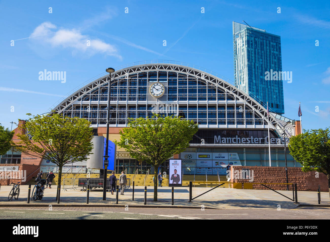 Inglaterra, Manchester, del centro de convenciones de Manchester Central, conocida como Manchester Central Foto de stock