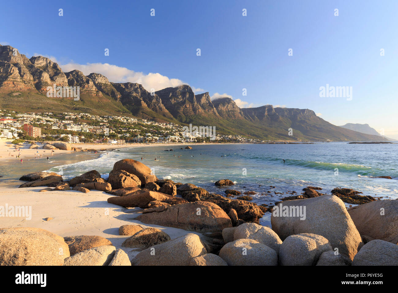 Sudáfrica, Western Cape, Ciudad del Cabo, Camps Bay Foto de stock