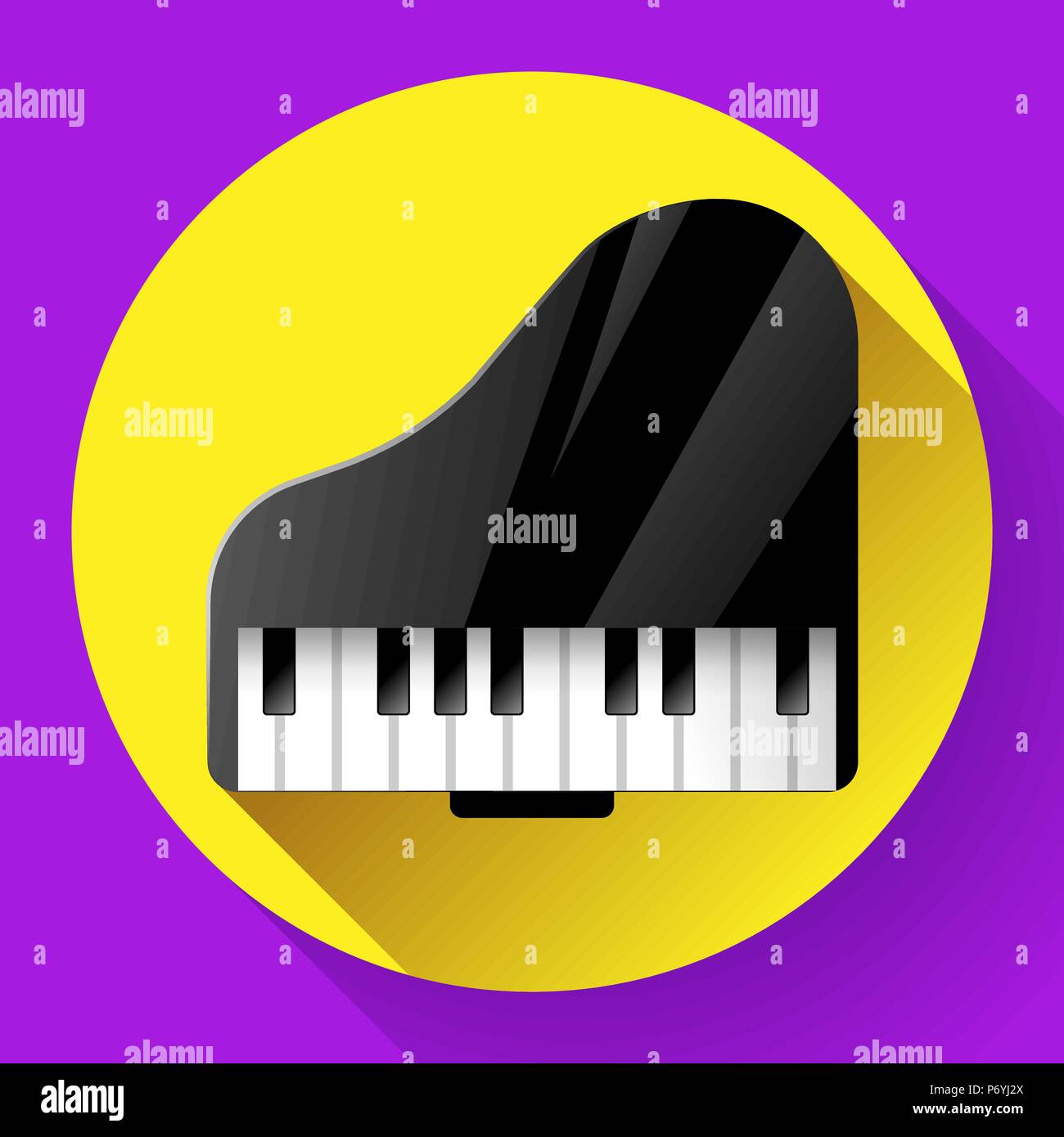 Piano clásico Imágenes vectoriales de stock - Alamy