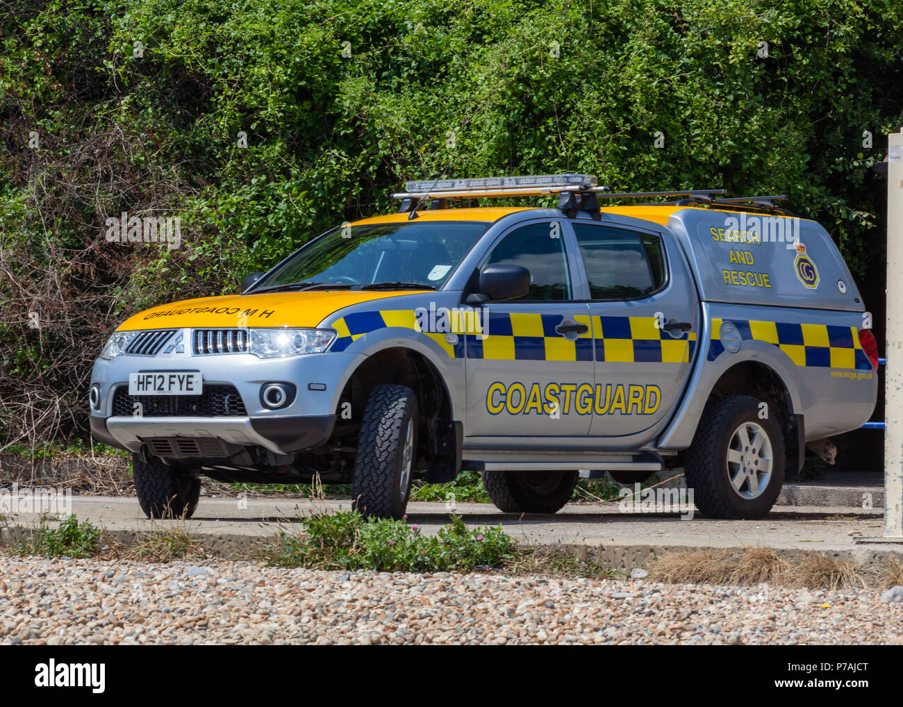 Vehículo HM Coastguard. Foto de stock
