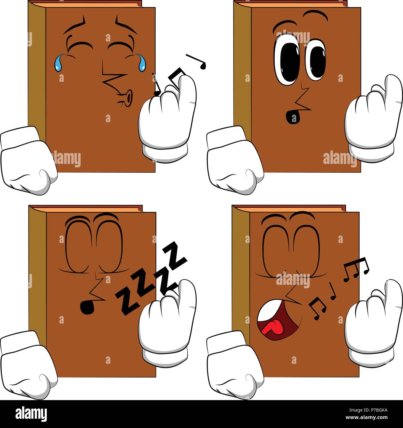 Libros que invitan a venir allí. Colección de libros de dibujos