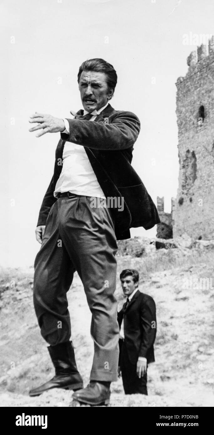 Kirk Douglas, Alex cord, la hermandad, 1968 Foto de stock