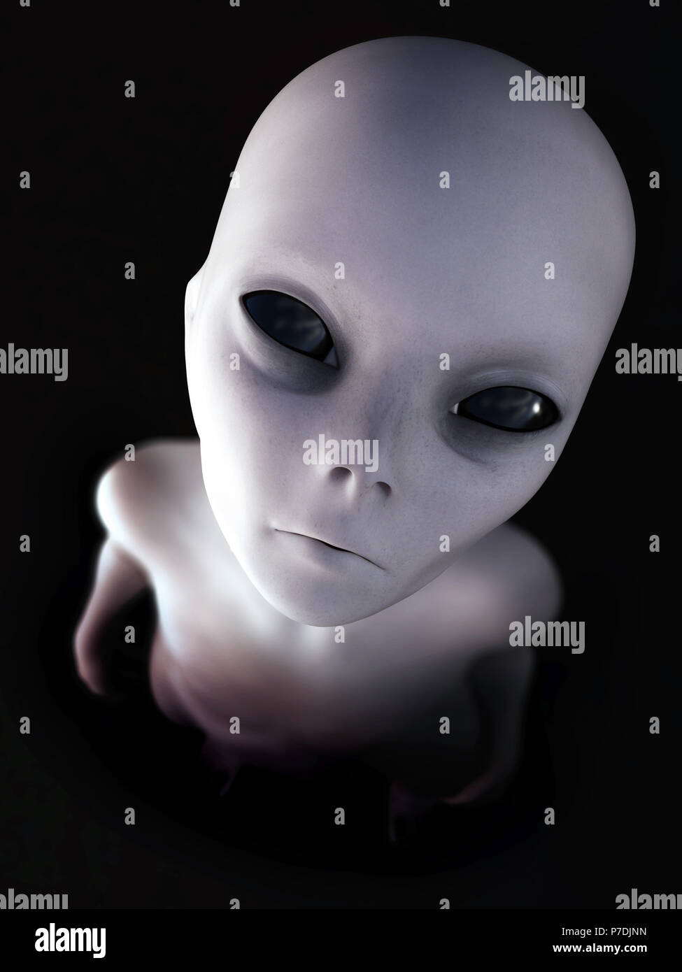 Alien gris fotografías e imágenes de alta resolución - Alamy