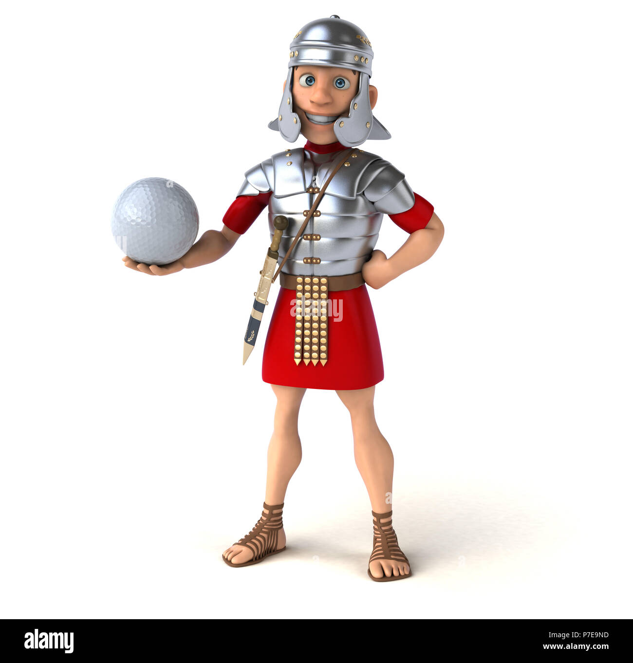 Soldado romano Foto de stock