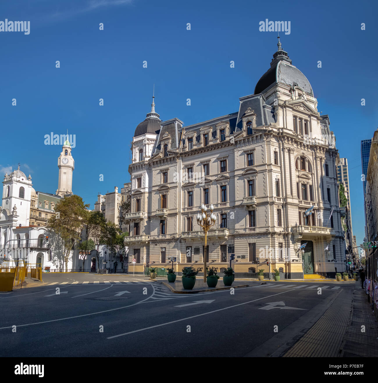 Buenos Aires City Hall - Palacio Municipal de la Ciudad de Buenos Aires - Buenos Aires, Argentina Foto de stock