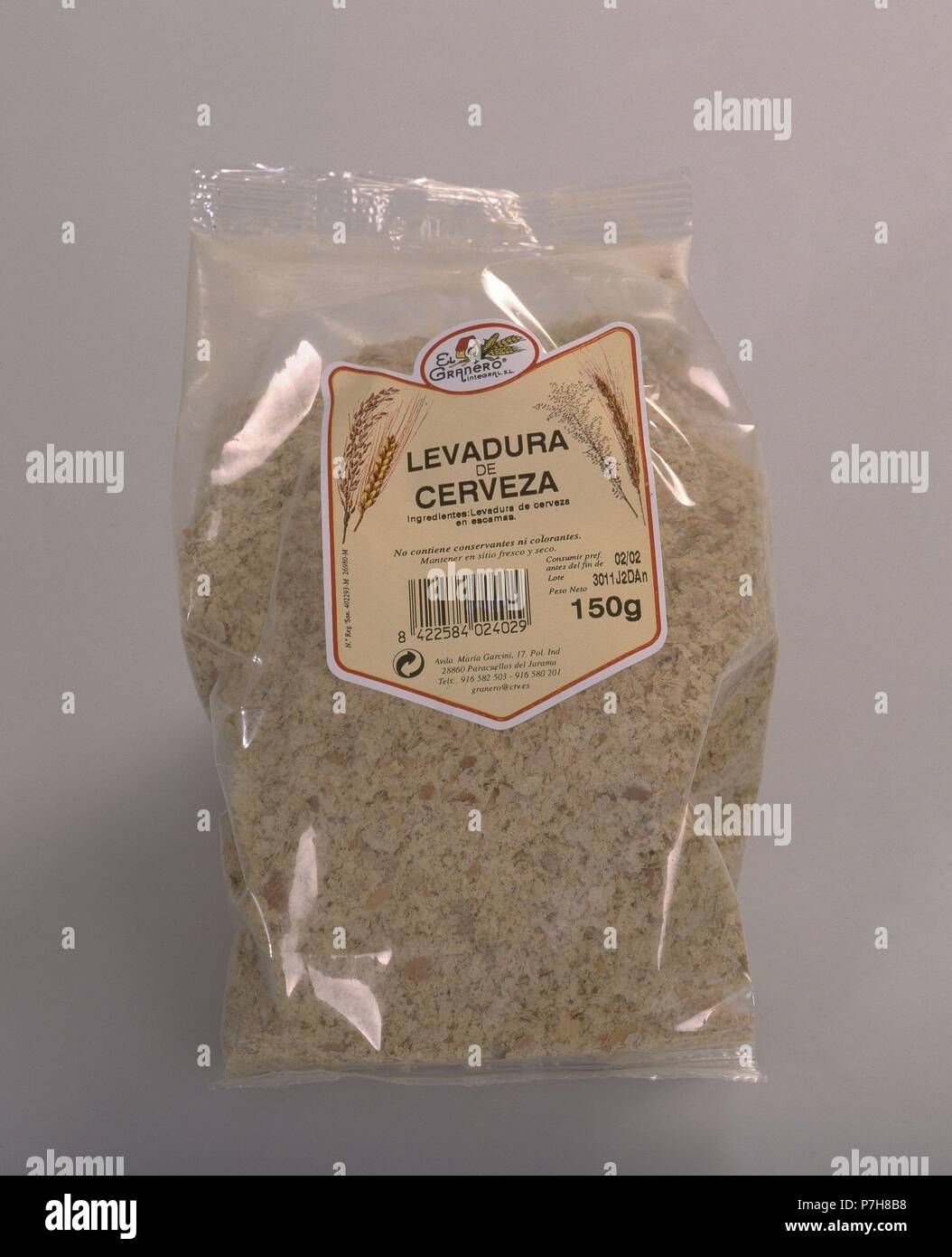 BOLSA DE Levadura de Cerveza Fotografía de stock - Alamy