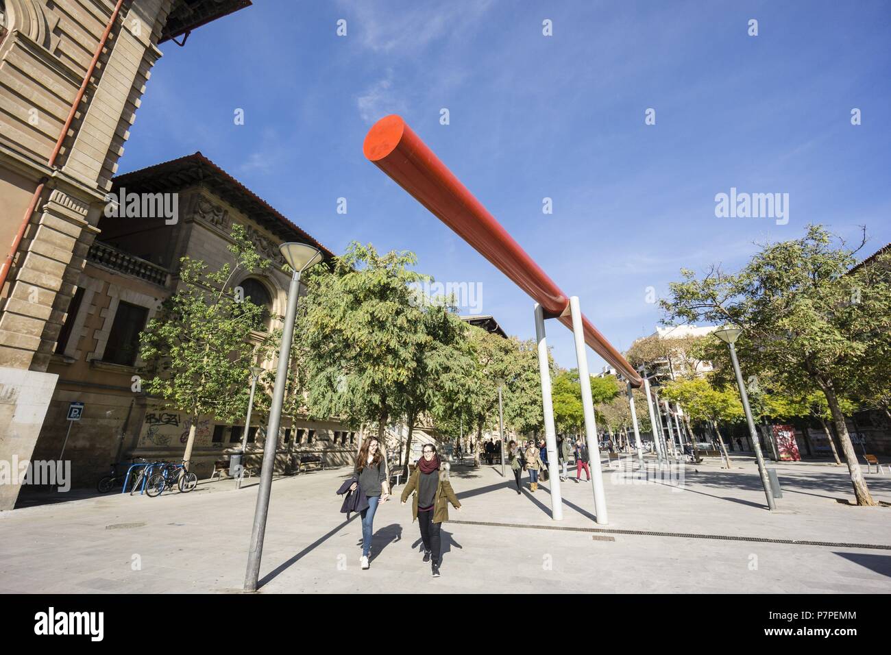 Plaza del tubo, Palma de Mallorca, Mallorca, Islas Baleares, España  Fotografía de stock - Alamy