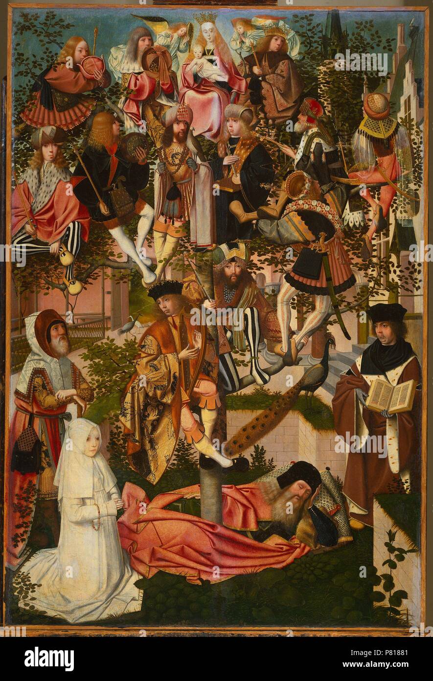 El árbol de Jesé (Árbol sagrado). Museo: Rijksmuseum, Amsterdam