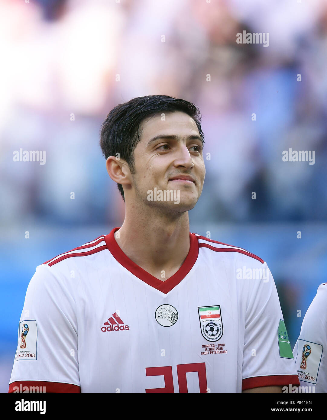 No quiero Descarga billetera San Petersburgo, Rusia - Junio 15: Sardar Azmoun IR de Irán durante la Copa  Mundial de la FIFA 2018 en Rusia el grupo B partido entre Marruecos e Irán  al estadio de
