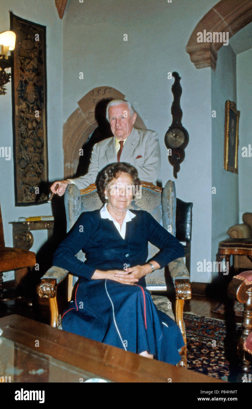 Friedrich Otto Fürst zu Ysenburg Büdingen mit Gemahlin Felicitas Prinzessin von Reuss