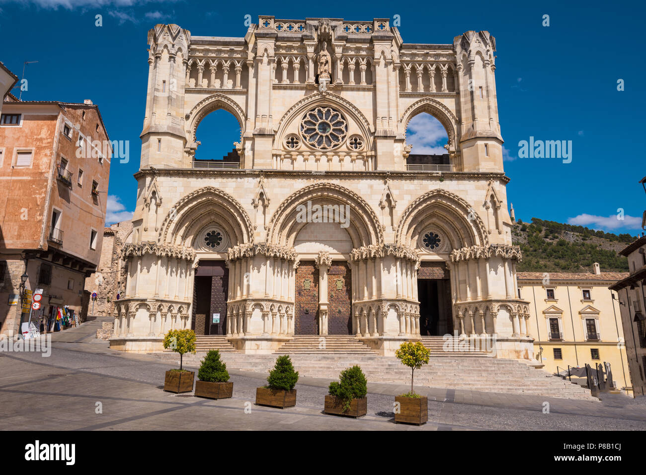 Famosos La Catedral De Cuenca En Castilla La Mancha Espana Foto