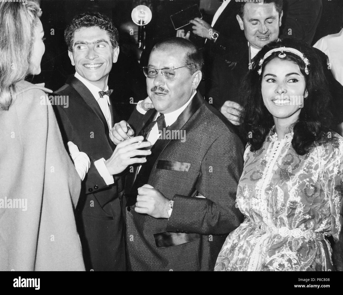 Darryl salpicadero, Francis Blanche, aita marocaine, festival de cine de Cannes 1962 Foto de stock