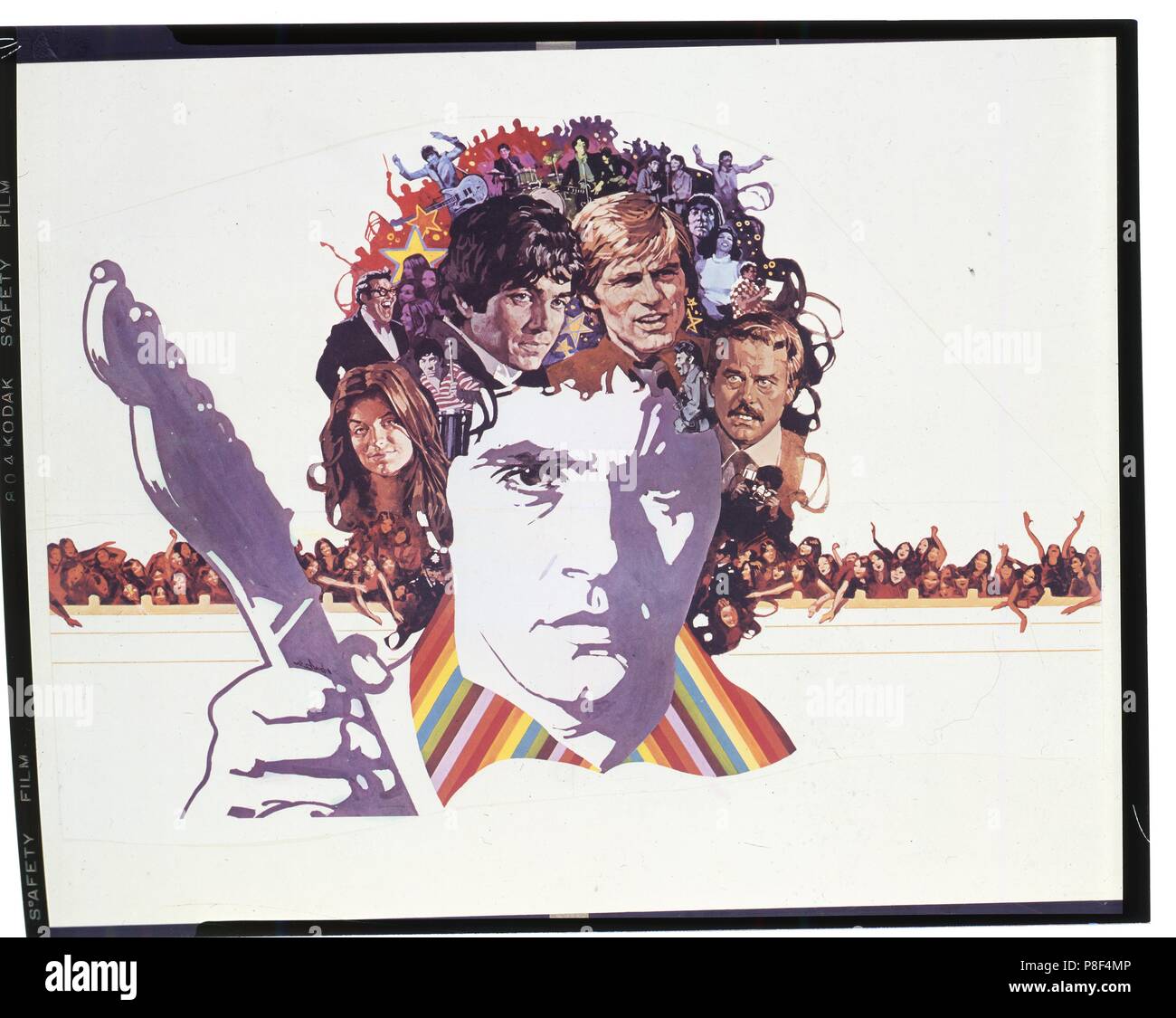 Stardust (1974) David Essex, Publicidad, información, póster de película Fecha: 1974 Foto de stock