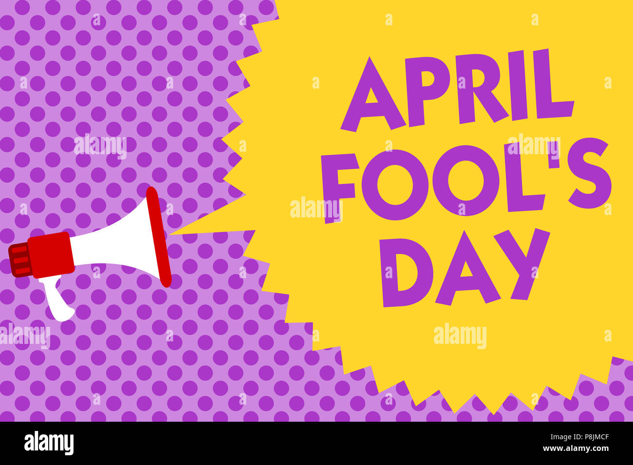 Escribir nota mostrando s tonto de abril es el día. Foto de negocios lucimiento bromas humor bromas celebración gracioso tonto bubbl púrpura de texto multilínea. Foto de stock